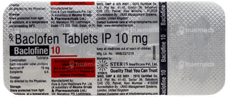 Baclofine 10 Tablet 10